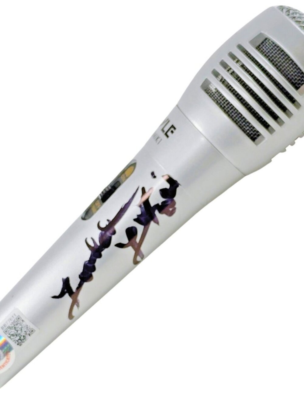 Loaded Lux Signed Microphone Battle Rap Hip Hop Autograph Beckett COA NYC Mic